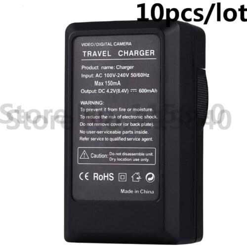 10pcs/lot DE-A92 DE A92 DE-A92B Battery Charger for Panasonic LUMIX DMW-BCK7 BCK7E BCK7PP NCA-YN101 FH5 FH6 FH8 FH25 FH27 FP5 FX
