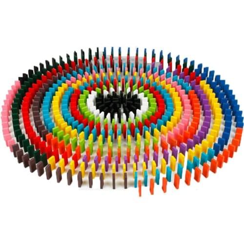 120 pieces/set domino Childrens wooden toy education domino toys baby toys