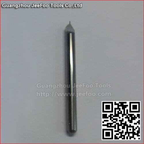 3.175*0.5*1.0 Half straight bits for PVC material ,engraving for router machine bits A series size