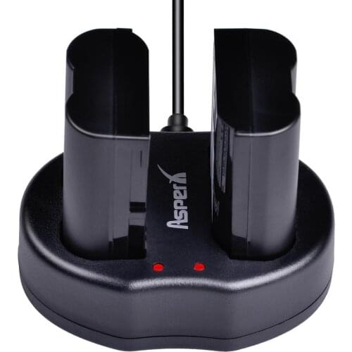 2Pcs EN-EL15 ENEL15 EN EL15 + USB Dual Charger for Nikon D600 D610 D600E D800 D800E D810 D7000 D7100 d750 V1 Battery Batteries