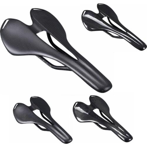 Full Carbon Saddle Bicycle Front Seat Mat 3K/UD Gloss or Matt 7*9 Carbon Bow SuperLight 110g Cycling Parts