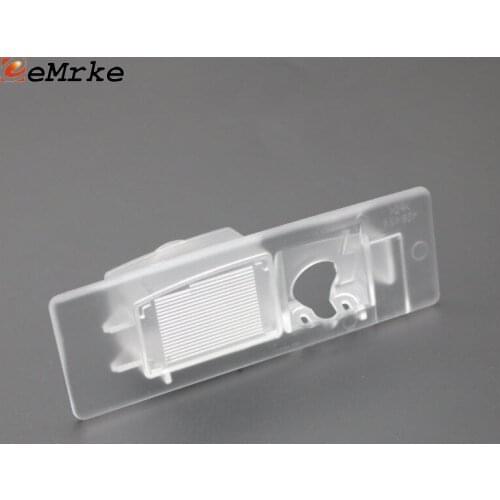 EEMRKE Car Rear Camera Bracket Mount License Plate Lights Housing for Kia K9 K900 Quoris 2012 2013 2014 2015 2016 2017 2018