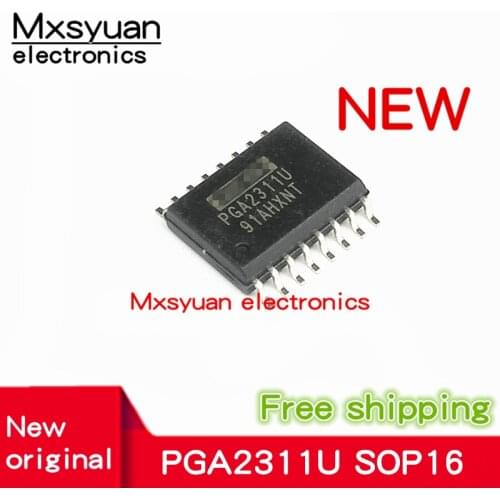2PCS~20PCS/LOT PGA2311U PGA2311UA PGA2311 SOP16 New original audio amplifier
