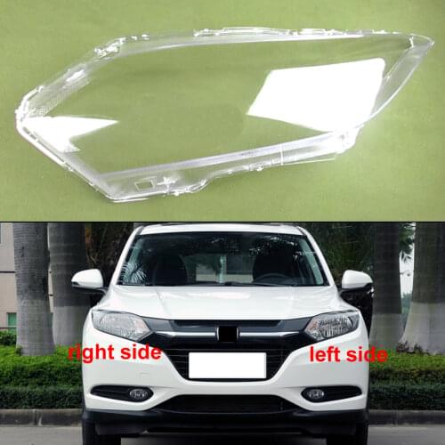 Transparent Lampshade Lamp Shade Front Headlight Shell for Honda Vezel 2015-2018 Halogen Replace The Original Lampshade