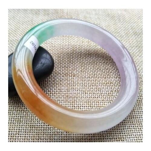 Certified Grade A 100% Natural Lavender Jadeite JADE Bracelet Bangle
