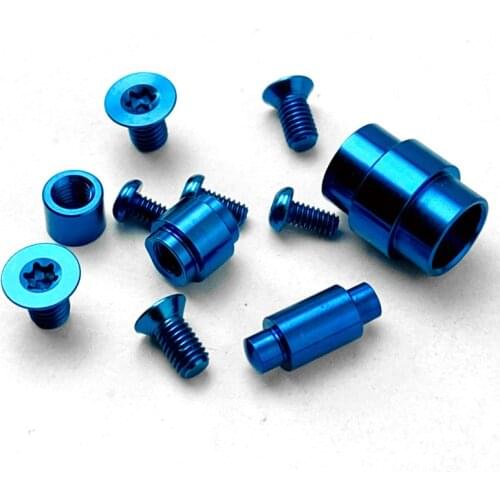 1 Set Folding Pocket Knife Alloy Spindle Support Shaft Back Clamp Screws For Para 3 C223