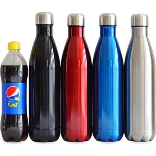 BPA Free Thermos Bottle Insulated Stainless Steel Sports Water Bottle Leak-proof Vacuum Flask 750mL 25oz