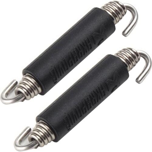 2pcs Universal Motorcycle Stainless Steel Spring Hooks For Exhaust Pipe Motorbike Repair Parts