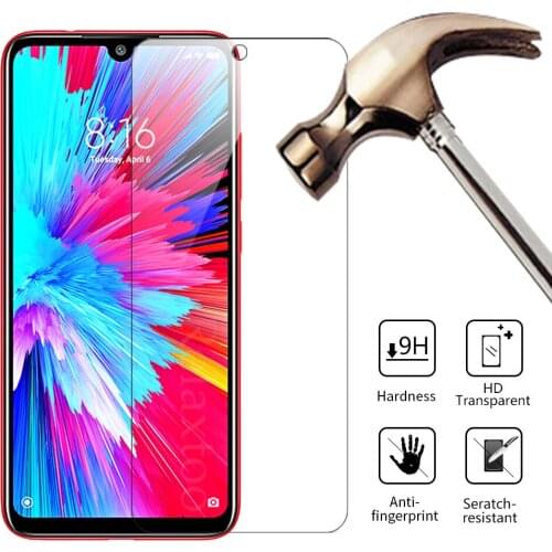 3PCS Screen Protector For Xiaomi Redmi Note 7 s 7 Note 5 Tempered Screen Glass protective Tempered Glass Film Safety Glass