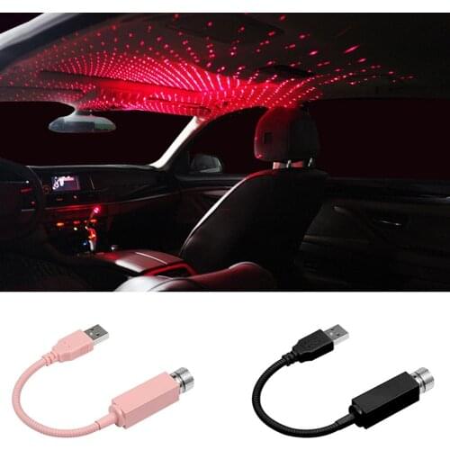 Starry Sky Protection USB LED Car Interior Home Romantic Decorative Lamp Light