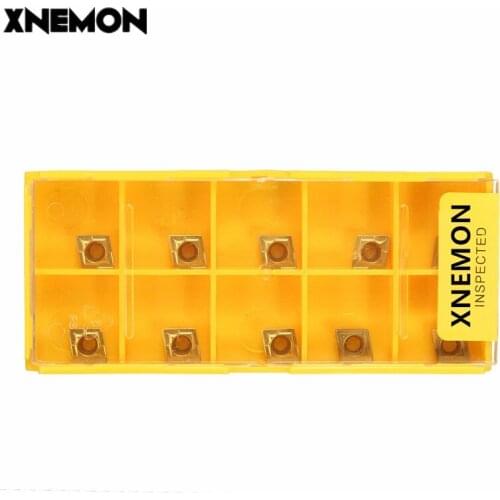 10Pcs CCMT060204-HM YBC251 Carbide Inserts CCMT21.51-HM Insert for CNC Lathe Turning Tool 6x6mm Tool Holder