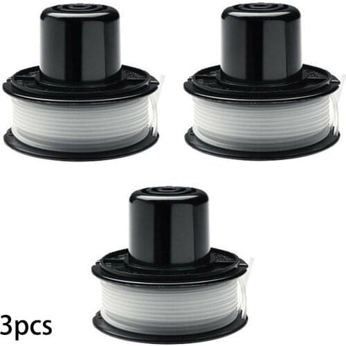 3pcs Trimmer Heads Black & Decker Bump Feed Spool A6226 GL250 GL310 GL360 New Grass Weeds Trimmer Heads Garden Tools