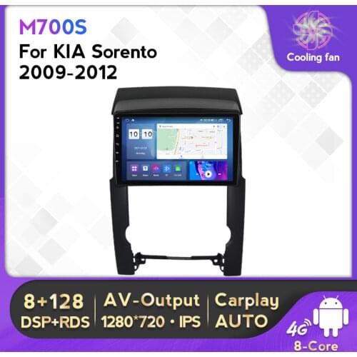 Android 11 RDS DSP 4G LTE 6G+128G Car Multimedia Player Car Audio Car Radio For KIA Sorento 2009-2012 Multimedia Video Player