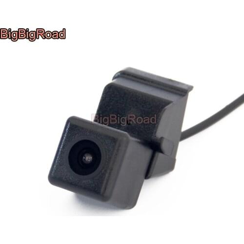BigBigRoad Car Rear View Parking Backup Camera Waterproof Night Vision For Honda Gienia ( City Hatchback )2016 2017