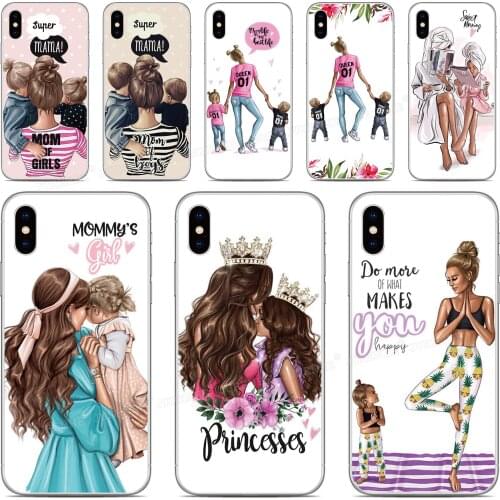 Custom Photo Cover Super Mom Girl Boy Cases For ASUS ZenFone Max Pro M1 Rog Phone 2 6 5 5Z 4 Lite L1 Shot Plus M2 Phone Case