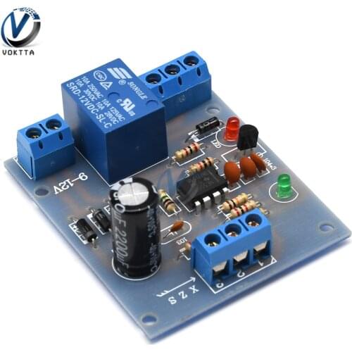 9V-12V Liquid Water Level Controller Sensor Automatic Pumping Drainage Water Level Detection Water Pump Control Circuit Board