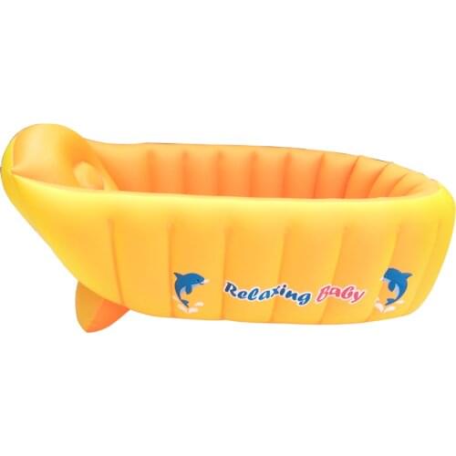 Baby Inflatable Bathtub Portable Bathtub Infant Toddler Non-Slip Bathing Tub Travel Bathtub Portable Mattress Air Mattress