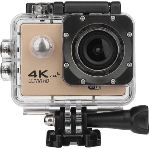 F60R 4K WIFI Remote Action Camera 1080P HD 16MP 170 Degree Wide Angle 30m Waterproof Sports DV Camera for GOPRO with 2in Screen