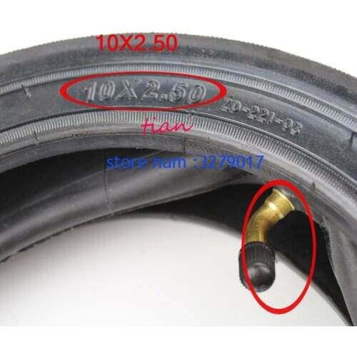 GOOD QUALITY Electric Scooter solid Tires 10x2.50 Wheel Tyres Tyre Inflation Free for 8/10 inch Electric Scooter Accessory