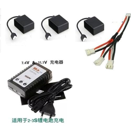 JJRC JJPRO X5 MJX B5W Bugs 5W Wifi FPV RC Quadcopter Drone 3 in1 Charging Cable Adapter Balance Charger (1080P version)