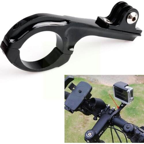 Bike Handlebar Mount Bicycle Motorcycle CNC Aluminum Camera Fixing Sports For Gopro SJ5000 Accessories Holder Bracket Bicyc V6M0