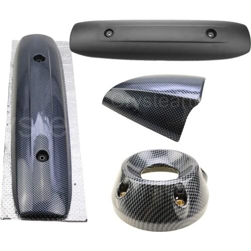 Motorcycle Exhaust Pipe Cover Cowl For Yamaha XP500 TMAX500 TMAX530 T-MAX TMAX 500/530 2012 2013 2014 2015 2016 Version