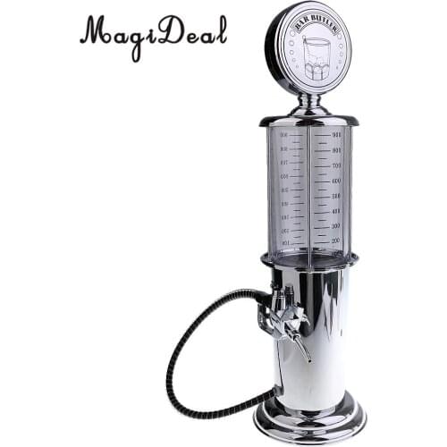 MagiDeal Mini Single Bar Beer Butler Liquor Dispenser Wine Soda Soft Drink Beverage Pump Gas Station Dispenser Machine Bar Tool