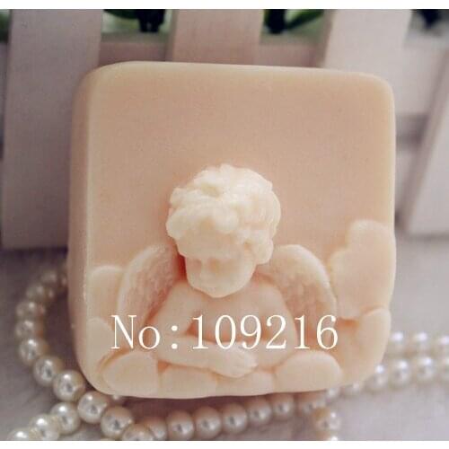 Wholesale!!!1pcs 6.0x5.7x4.2cm Baby (zx30) Silicone Handmade Soap Mold Crafts DIY Mould