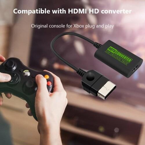 Retro Game Player HDMI-compatible Converter Digital Video Audio Adapter for XBOX 480P 720P 1080i for HDTV Projector Monitor