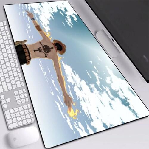 One Piece Ace Mat Mice Anti-slip Comfortable Extended Big Rubber Mouse-pad Keyboard Desktop Mats 300x600mm 300x700mm 900x400mm