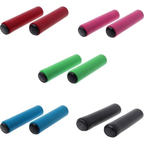 Bicycle Grips Silicone Sponge Handlebar Grips Soft Bike Grips Cycling Handlebar