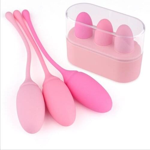 Silicone Female Kegel Masturbators Repair Ball Sex Toys Vagina Tight Trainering Balls Adult Products Sex Toy For Woman S0386