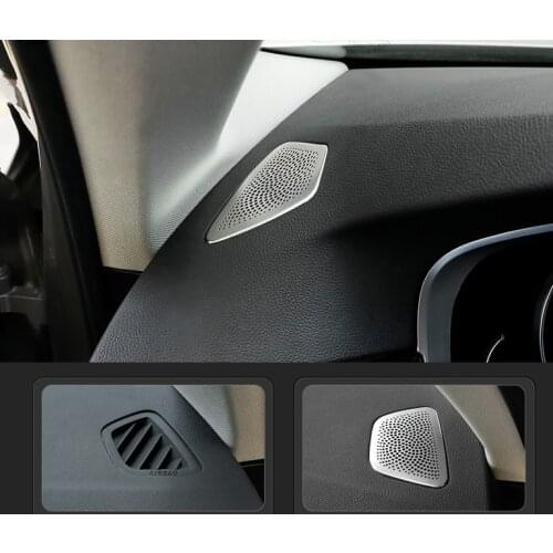 For BMW 5 Series 6GT G32 G30 17-19 Steel Instrument Panel Air Vent Outlet Cover Trim