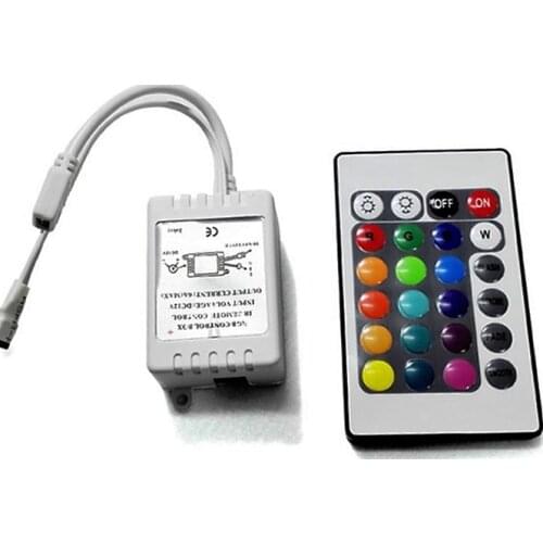 Led strip 12V 24 Keys IR Remote Wirlesss Controller for SMD2835 LED Strip LED RGB Control Box Dimmer RGB Controller not battery