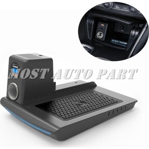 Interior Car Wireless Charger Phone Charger Center Console Trim For Honda Accord 2018-2021 1pcs