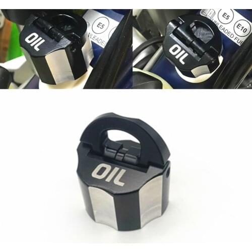 FOR Husqvarna TE250 TE300 TX300 2020-2021 KTM 300 EXC SIXDAYS 2018-2021 Motorcycle Parts CNC Oil Pot Fuel Tank Cap Guard Cover