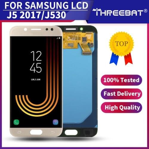 5.2" Super AMOLED For SAMSUNG Galaxy J5 Pro 2017 J530 J530F J530FM SM-J530F J530G/DS LCD Display Touch Screen Digitizer Assembly