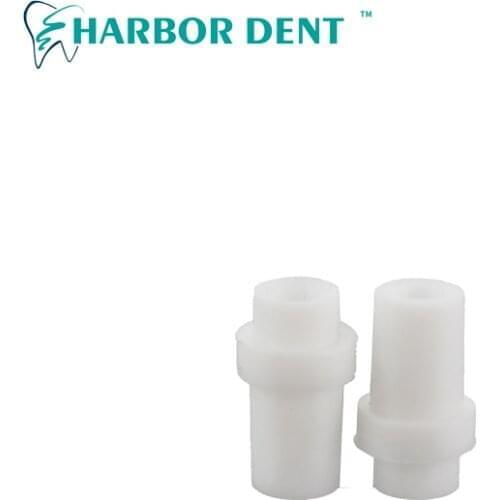 2pcs Dentist Saliva Swivels Ejector Suction Adaptor Tips Surgical Dental Weak Suction Adaptor Accessories Silicone