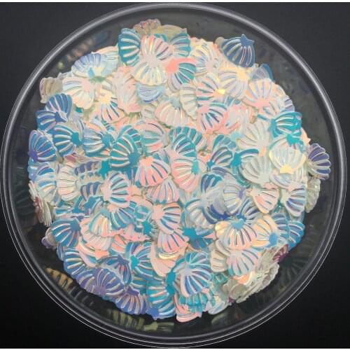 30g /100g 6*8mm Small Nice Lovely Shell Sequins Paillettes Sewing,Wedding Craft,Women Kids DIY Garment Accessory Golden Cream