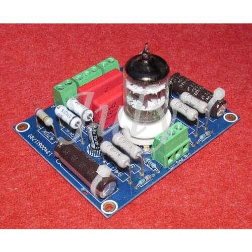 5670 (6N3) single tube dual channel preamplifier board, DC high voltage 150V, filament 6.3V, full of air, good dynamic