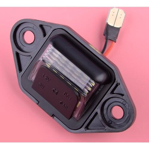 Car Rear LED License Plate Light Lamp 12V 3W Fit For Ford E150 E250 E350 E450 E550 F6UZ-13550-AA F6UZ13550AA