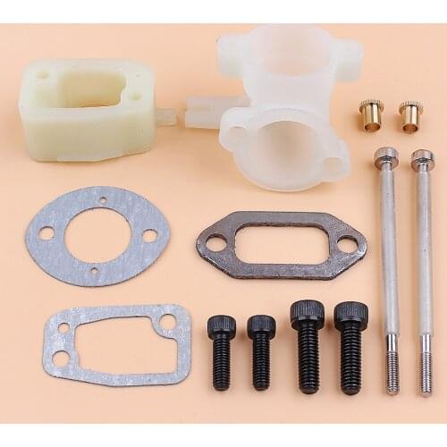Carburetor Bolt Intake Manifold Gasket Muffler Screws Kit Fit Husqvarna 61 268 272 Chainsaw Parts