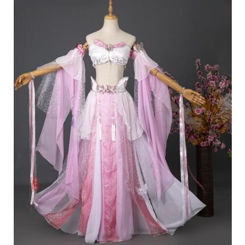 Dunhuang Feitian Hanfu Modified Fairy Costume Ancient Style Cosplay Costume Halloween Carnival Fancy Party
