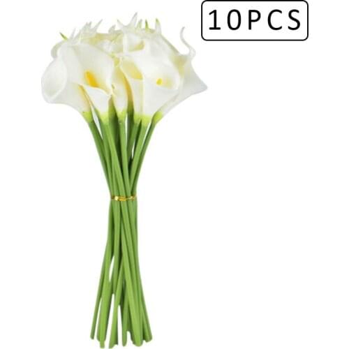 10pcs Artificial Flowers Table Vase Flower Arrangement For Home Party Decoration Fake Flowers Christmas Flowers