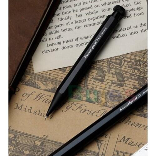 KAWECO SPECIAL 0.5|0.7|2.0mm Metal Brass Mechanical Pencil for Writing and Drawing,Writing Fluently,Artist Hook Line Pen