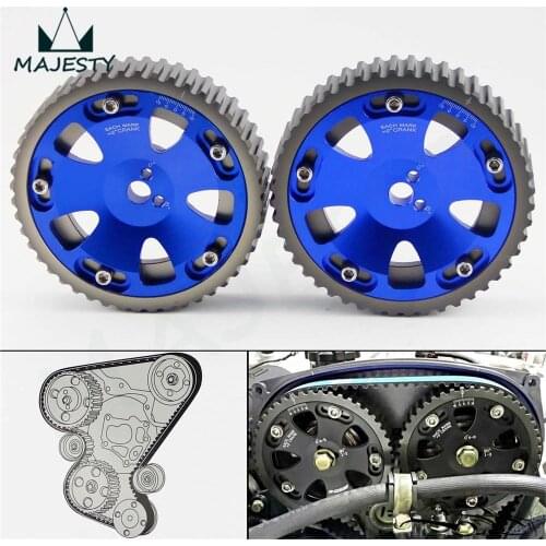 CAM GEARS Pulley KIT M**ITSUBISHI EVO 1 2 3 4 5 6 7 8 9 ECLIPSE DSM 4G63 2PCS