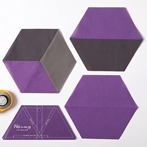 1PCS Sewing Machine Quilting Ruler Patchwork Quilting Ruler Template Sewing Accessories #HEX-1