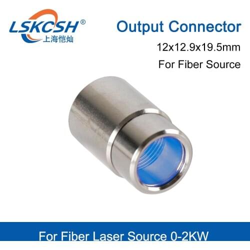 LSKCSH High Quality Fiber Laser Source Output Connector Protective Lens Group Fo Fiber Power Source Fiber QBH Laser Cutting