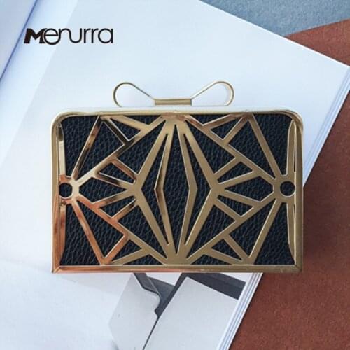 MENURRA Womens Shiny Bags