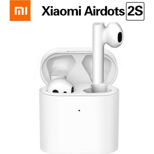 Oringinal Xiaomi Airdots Pro 2s Wireless Earphone TWS Mi True Earbuds 2s LHDC wireless charging Dual MIC ENC With Mic Handsfree
